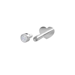 Nordahl piercing smykke Pierce52, Rhd. sølv 30140080900